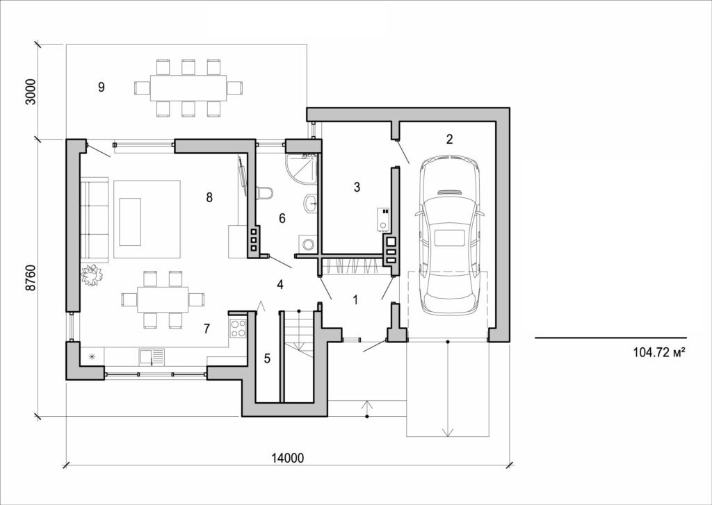 Visualization gallery - Modern house