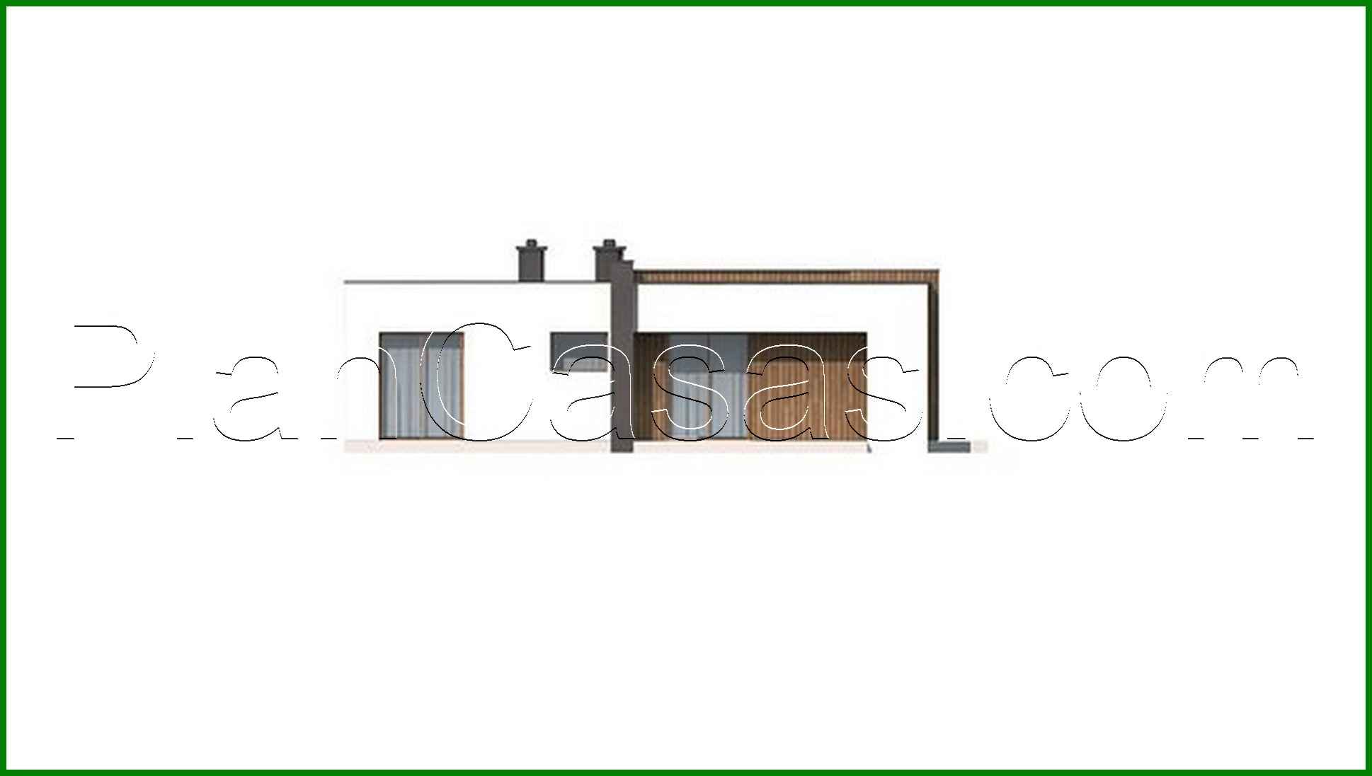 Visualization gallery - Plan of a modern residential building on 148 square meters. m in the style of minimalism