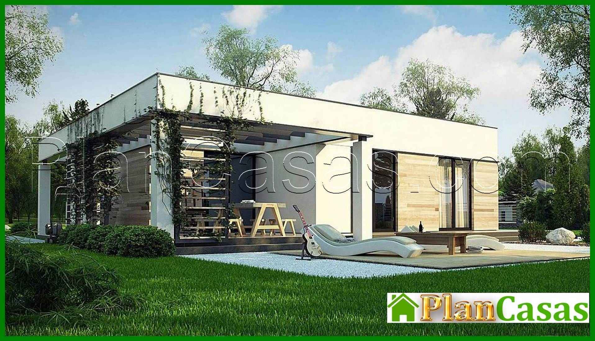 Visualization gallery - The project of a stylish house with an area of 102 square meters. m for a small family