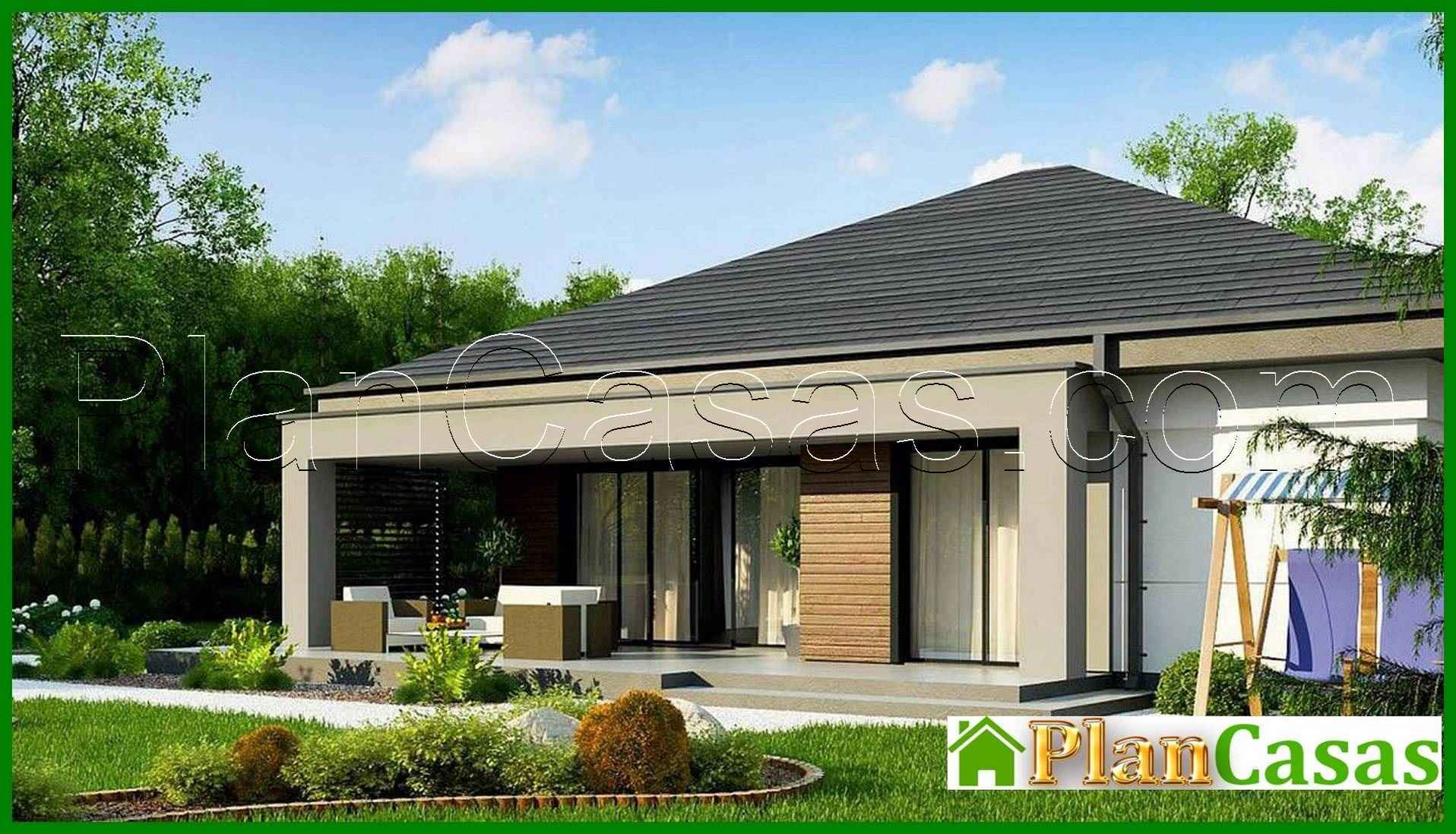 Visualization gallery - The project of a summer residence with an area of 86 square meters. m with black and white exterior