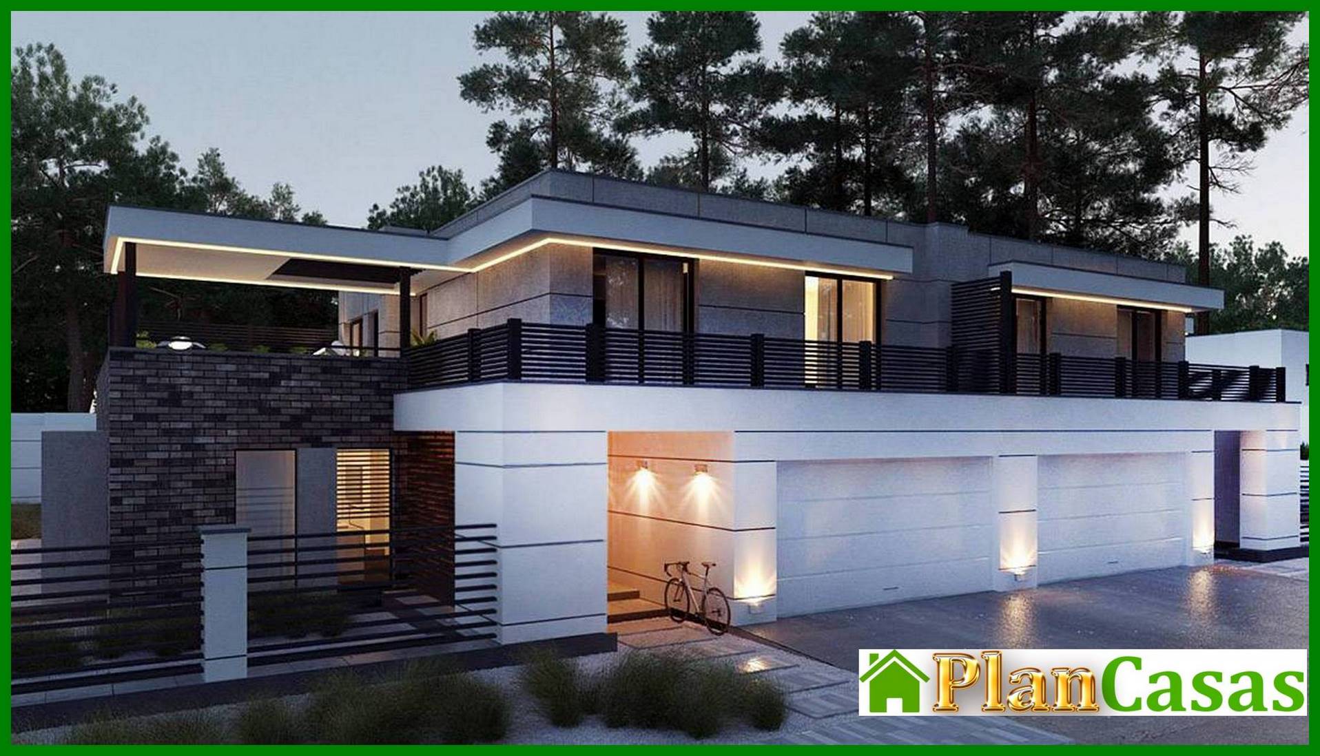 Visualization gallery - The project of a chic mansion on 246 square meters. m for a large family from different generations