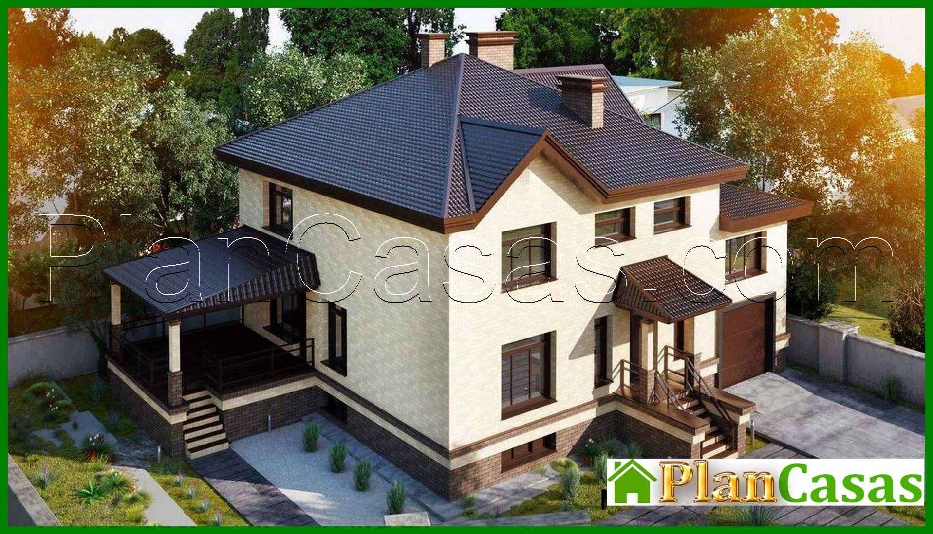 Visualization gallery - Spacious two-story house with a basement