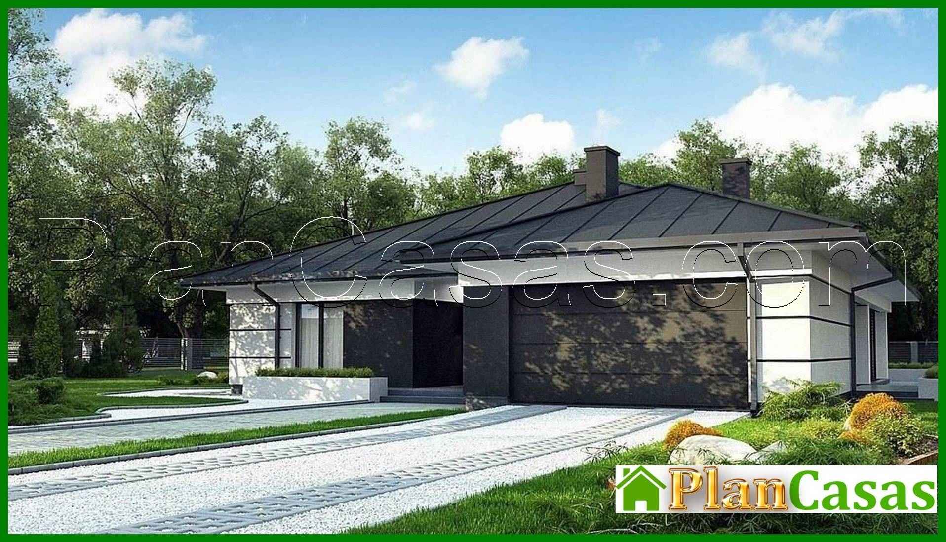Visualization gallery - One-storey cottage 180 m2