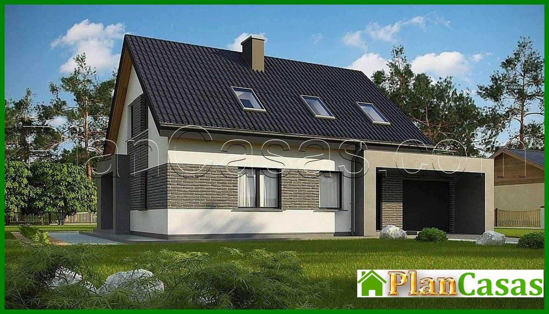 Visualization gallery - Interesting project with a large terrace above the garage