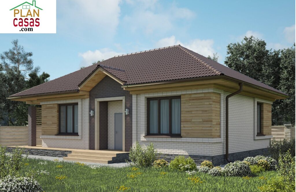 One storey house house plan