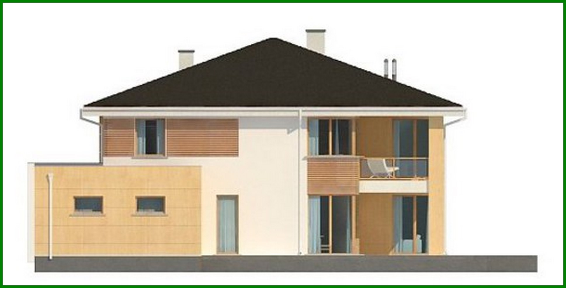 Visualization gallery - Beautiful mansion with 2 car garage