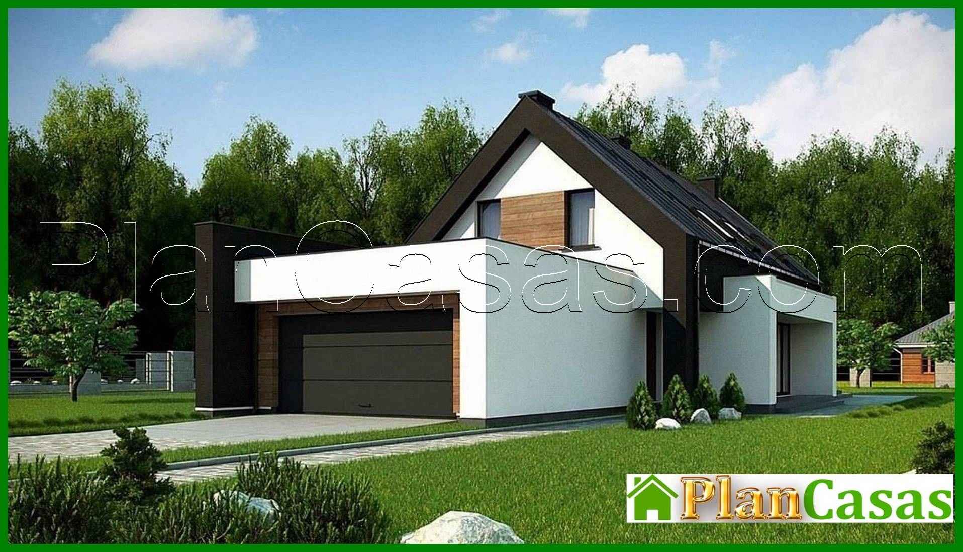 Project for the construction of a compact house for a narrow plot house plan