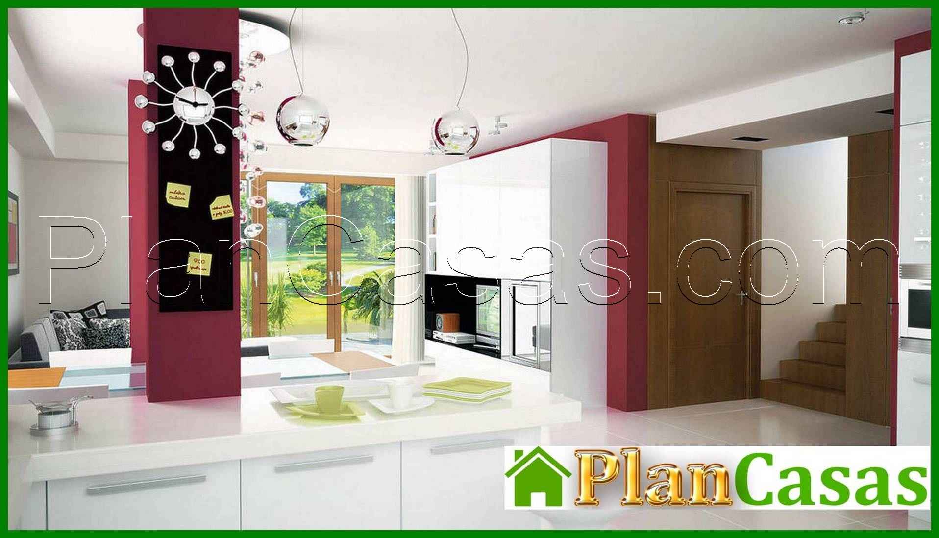 Visualization gallery - Stylish two-story house with an attached garage