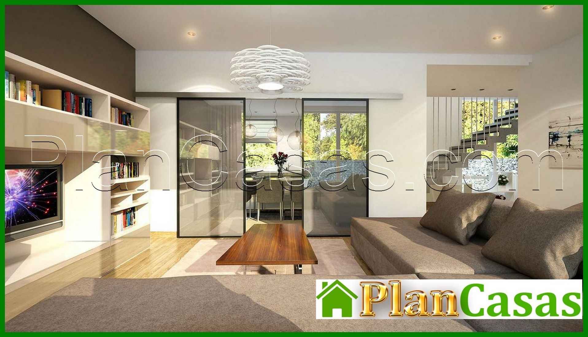 Visualization gallery - Plan of a modern residential building filled with light