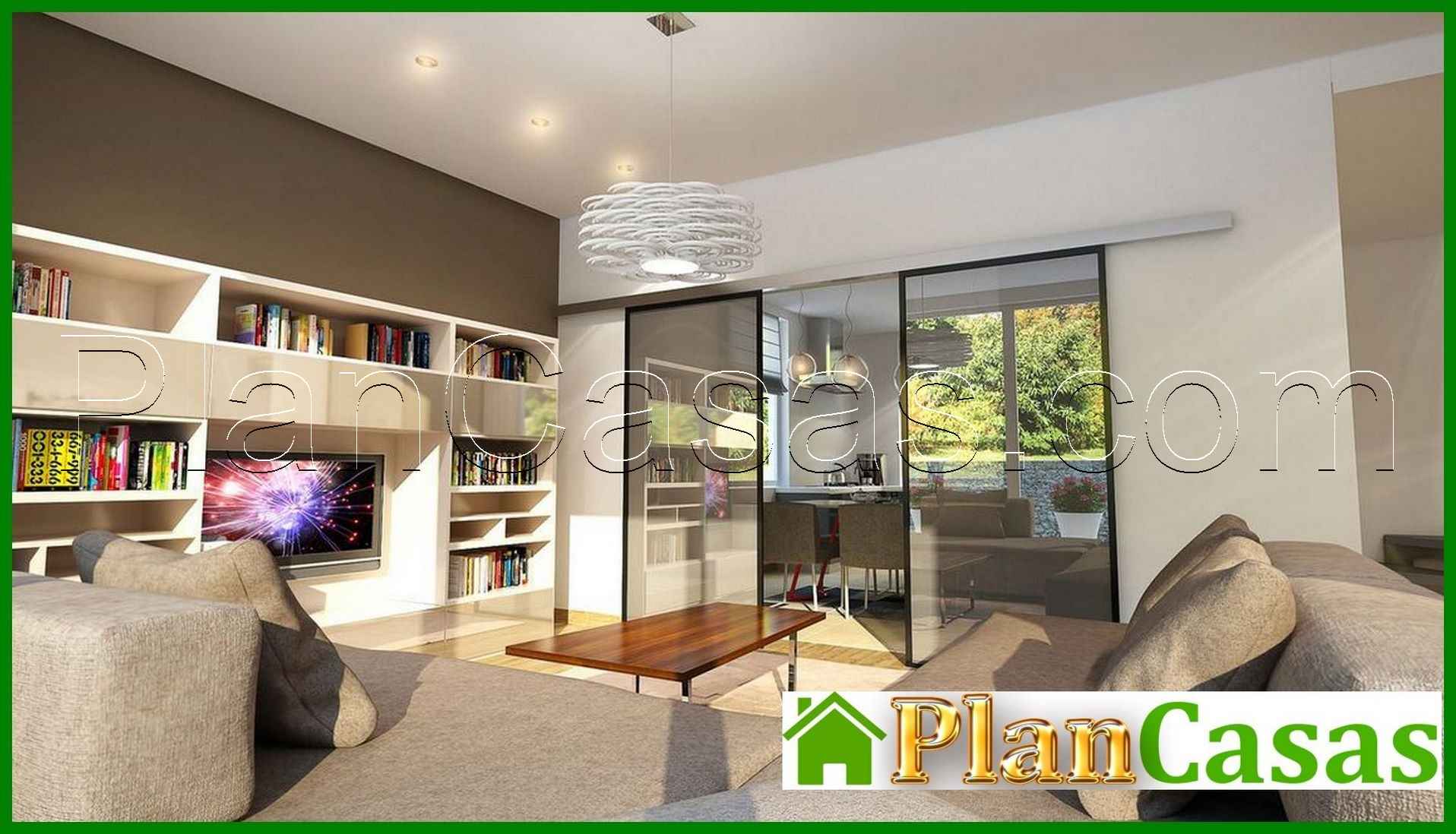 Visualization gallery - Plan of a modern residential building filled with light