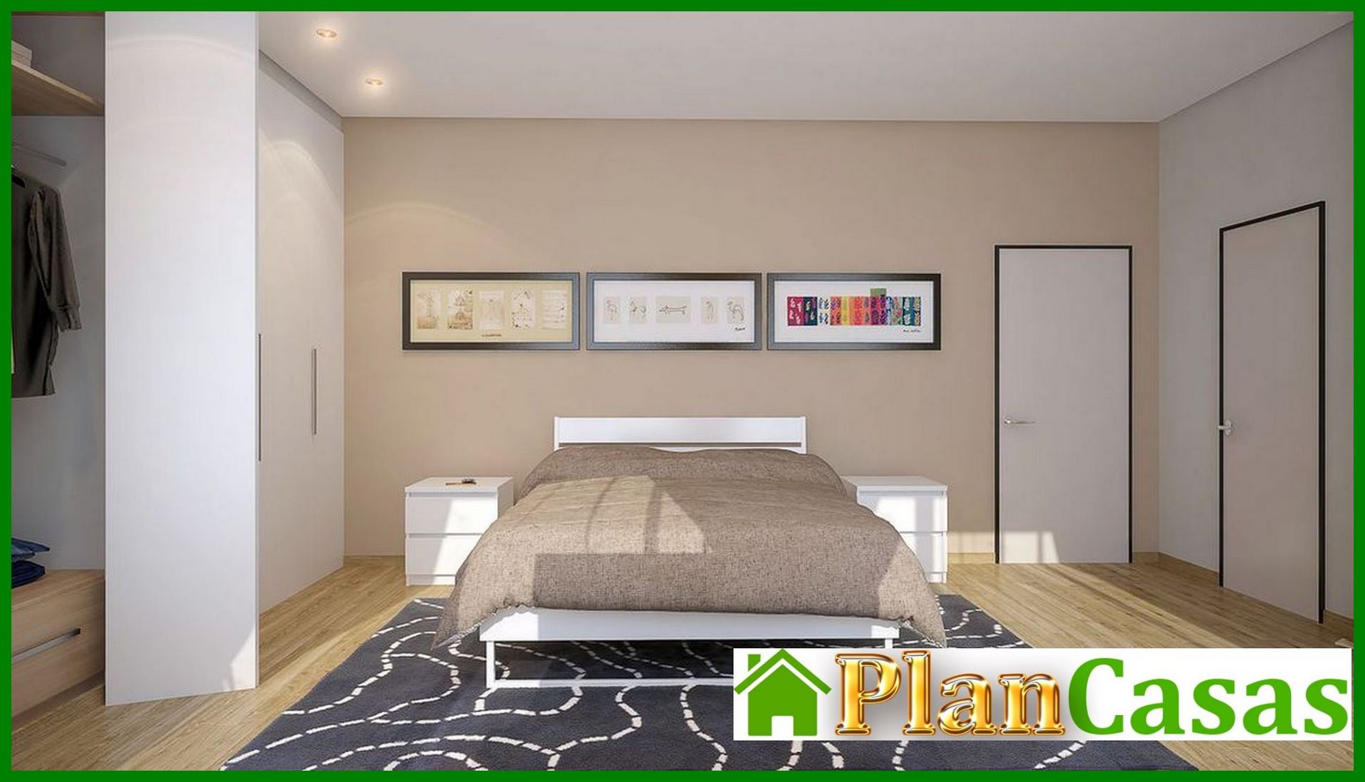 Visualization gallery - Plan of a modern residential building filled with light