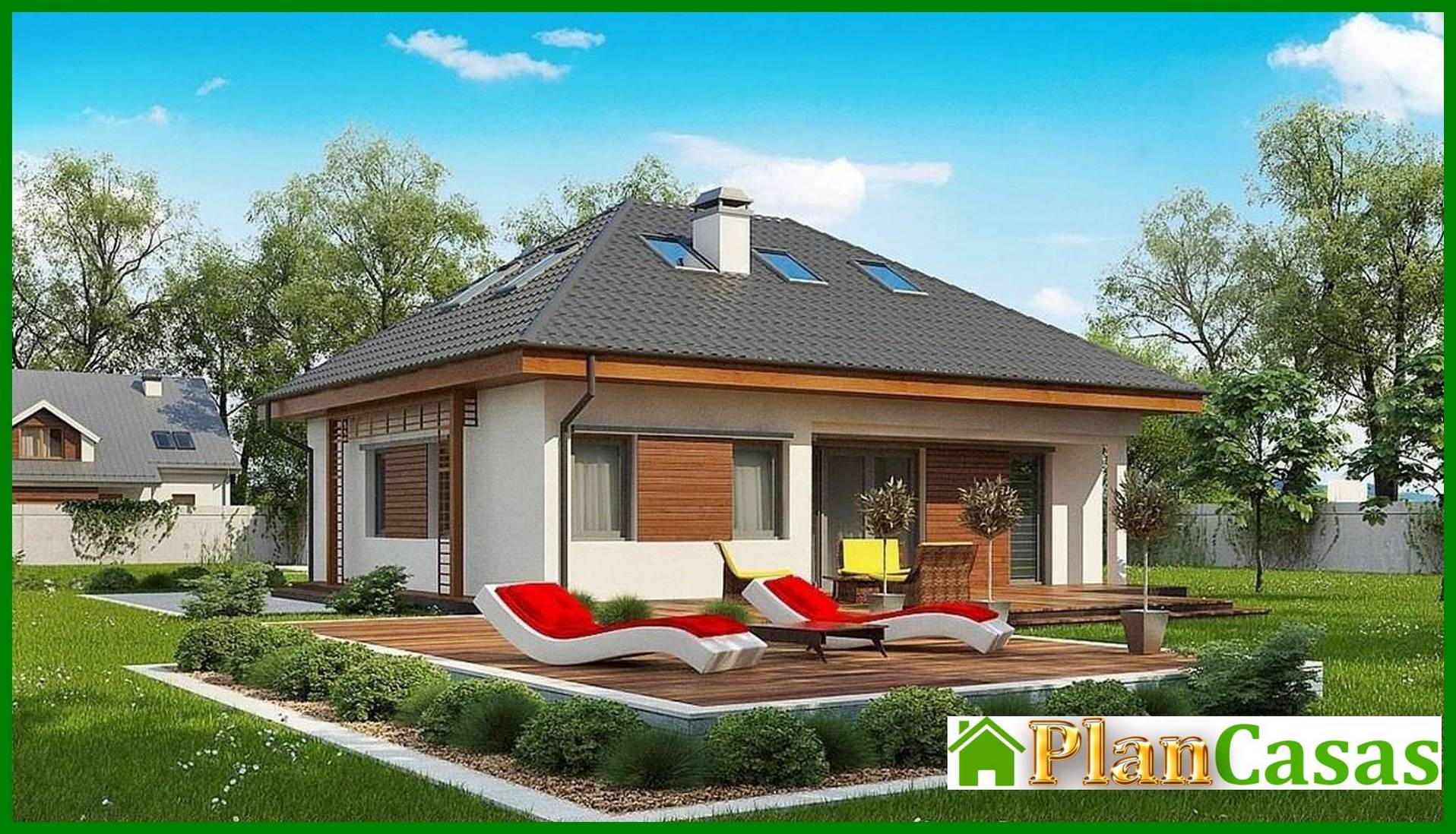 Visualization gallery - The classic project of a country house 10 to 12