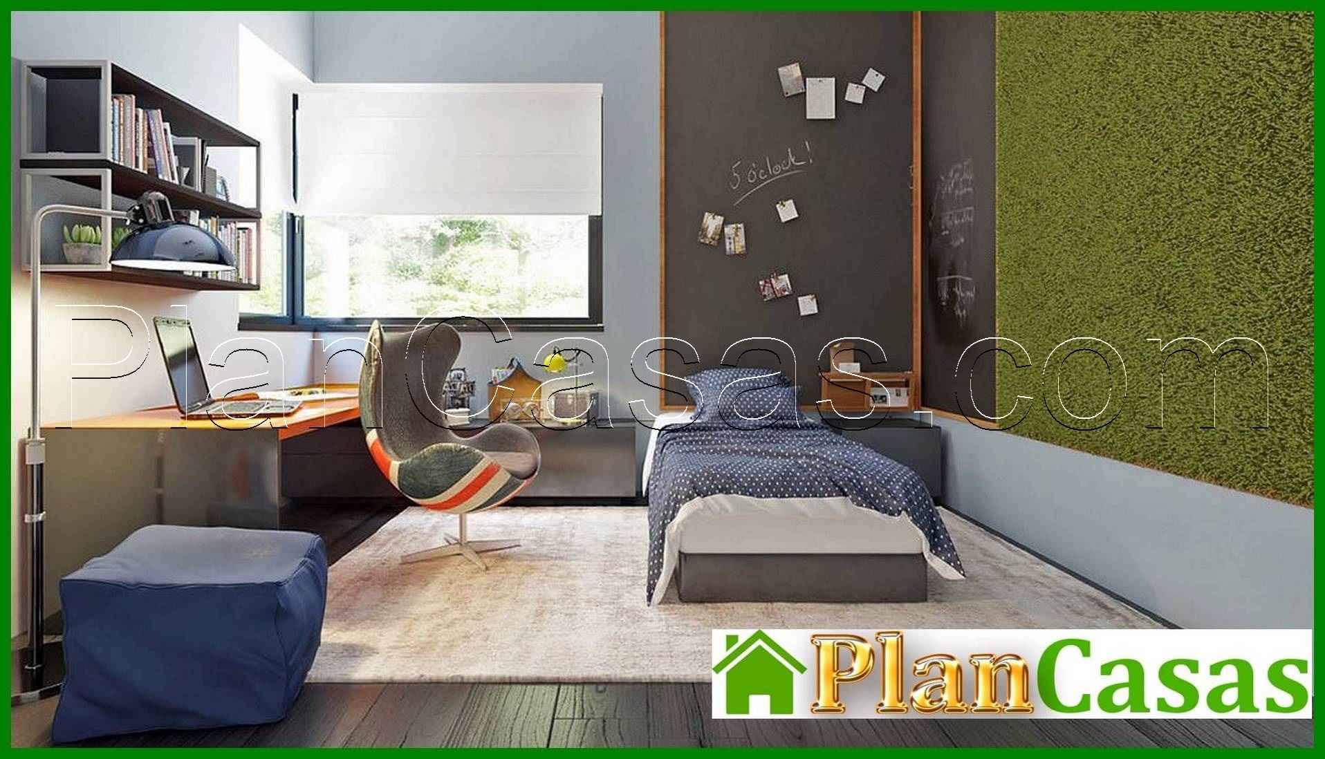 Visualization gallery - Two-story cottage with a flat roof