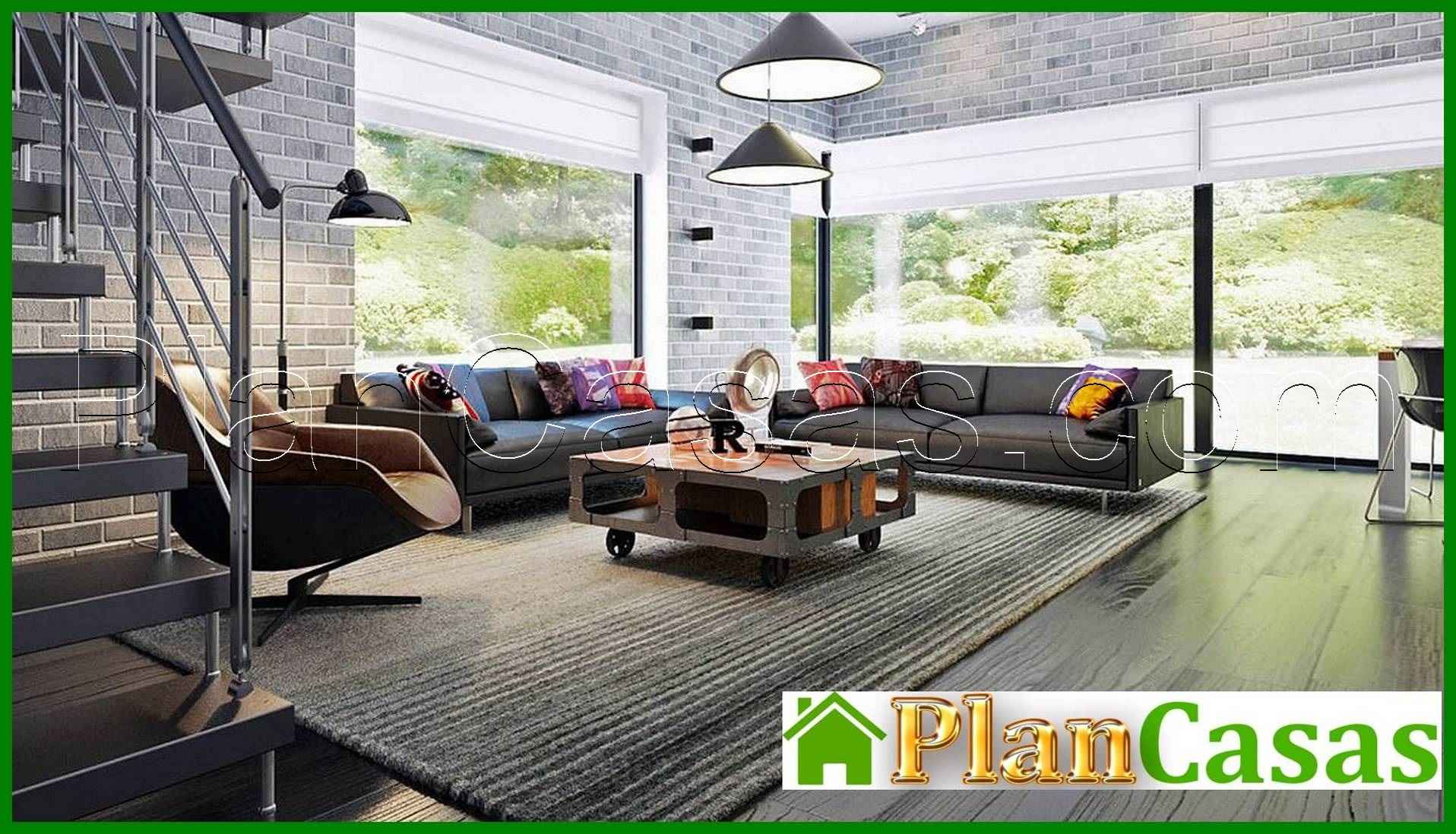 Visualization gallery - Two-story cottage with a flat roof