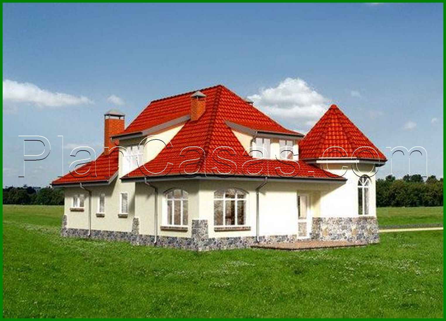 Visualization gallery - Unusual residential building resembling a castle