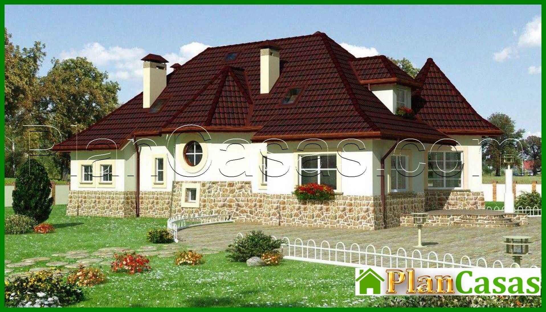 Visualization gallery - Unusual beautiful house with a spacious guest area