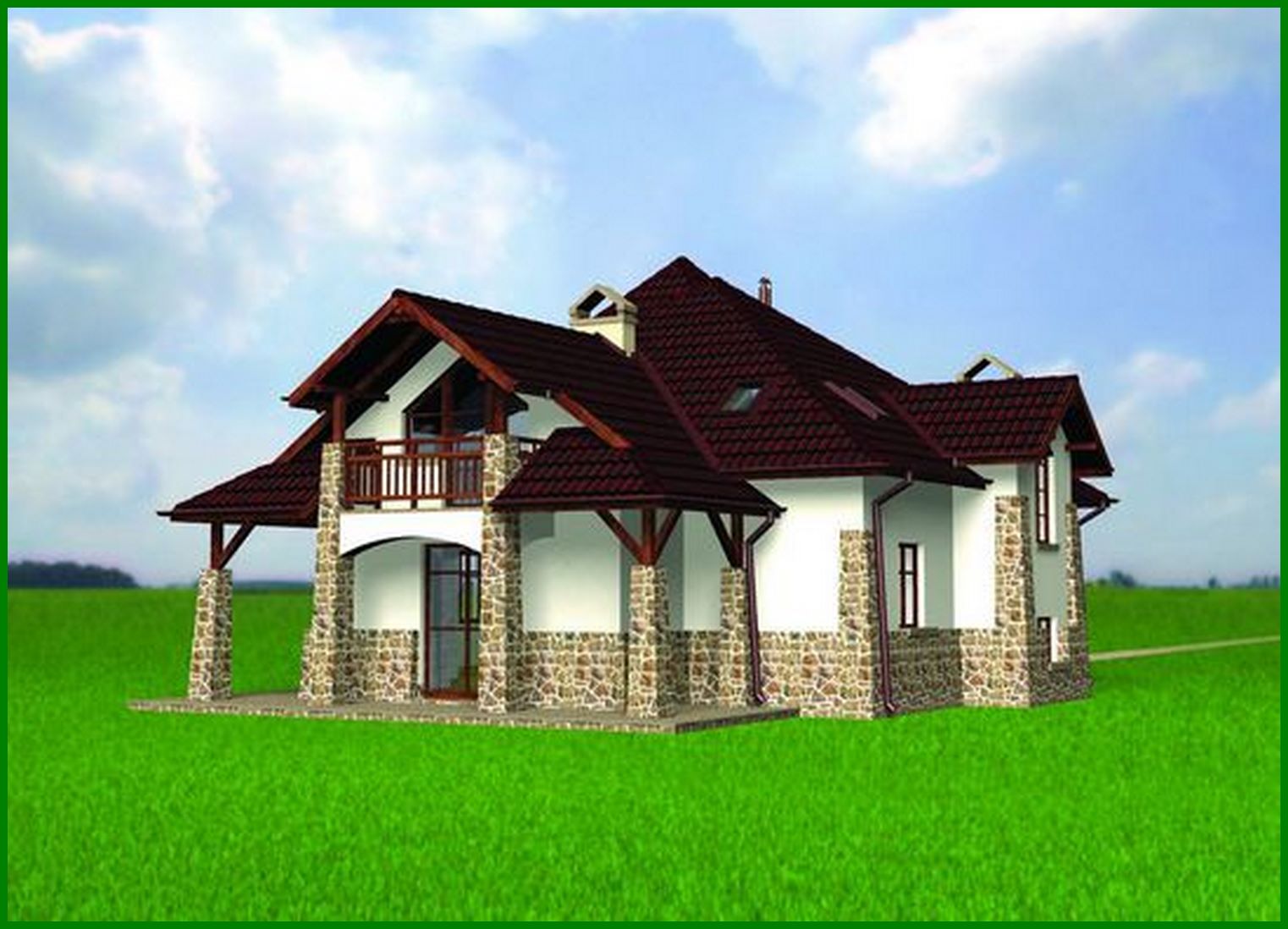 Visualization gallery - Attractive residential building - castle