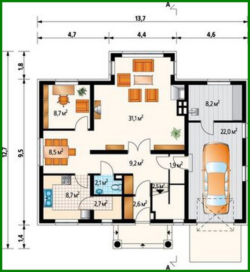 Visualization gallery - Two-story estate for eight bedrooms