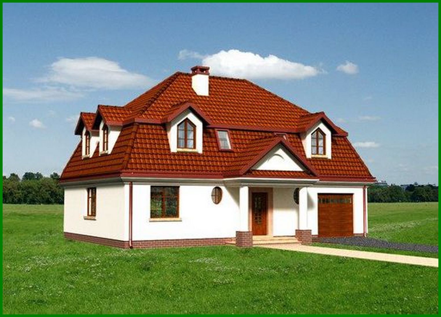 Visualization gallery - Two-story estate for eight bedrooms