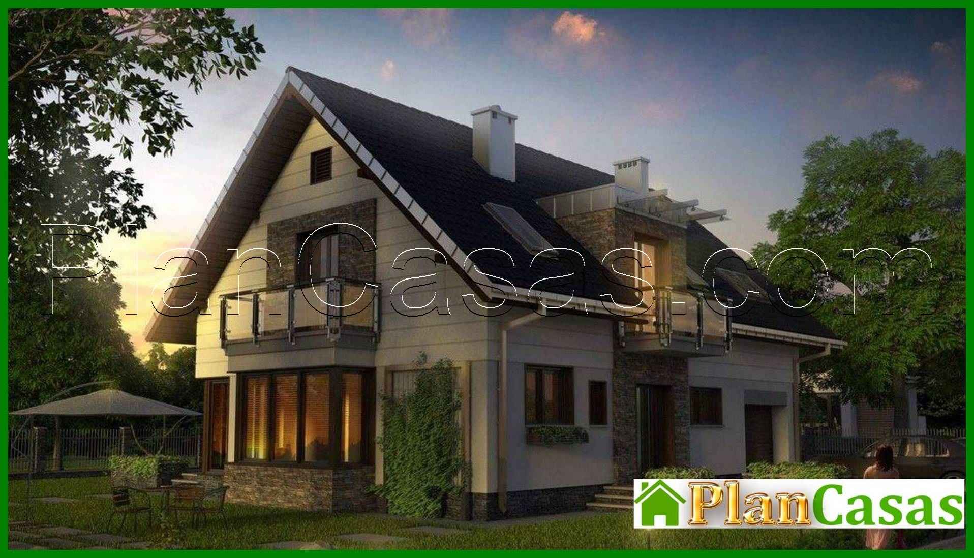 The project of a magnificent mansion for a happy family house plan