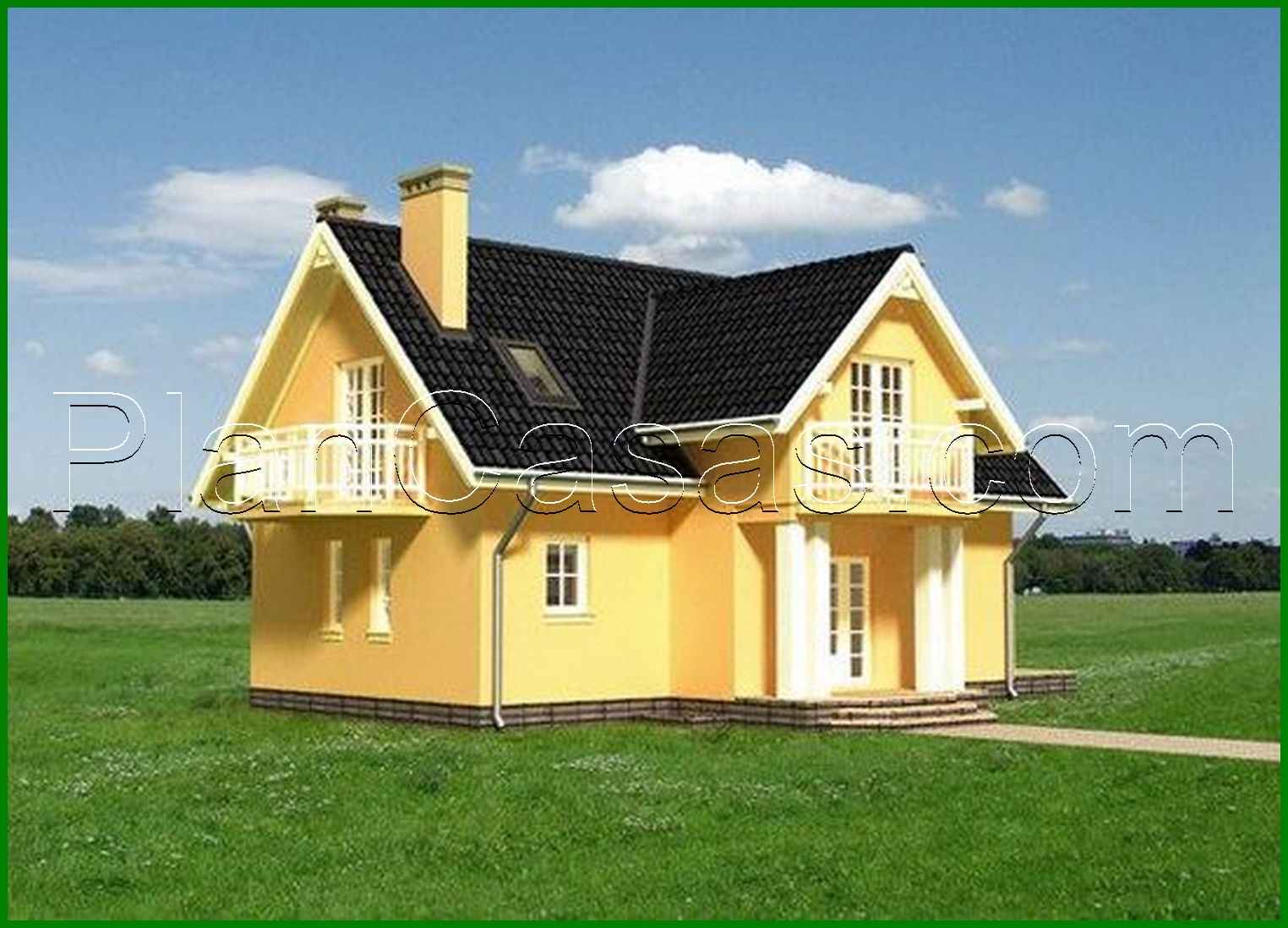 Visualization gallery - Two-story modern building with a beautiful look