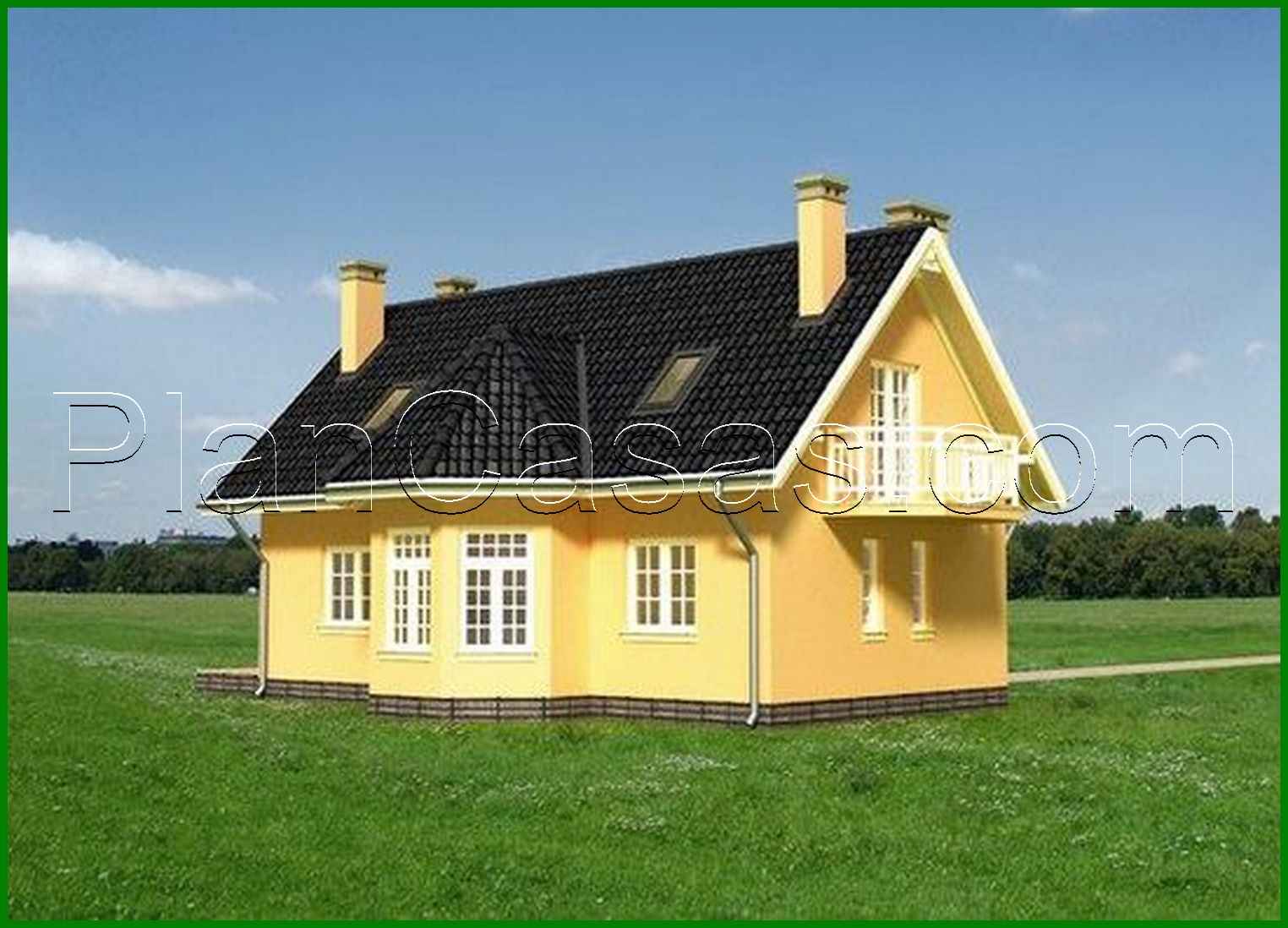 Visualization gallery - Two-story modern building with a beautiful look